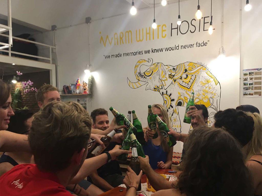 Warm White Hostel Μπανγκόκ Εξωτερικό φωτογραφία